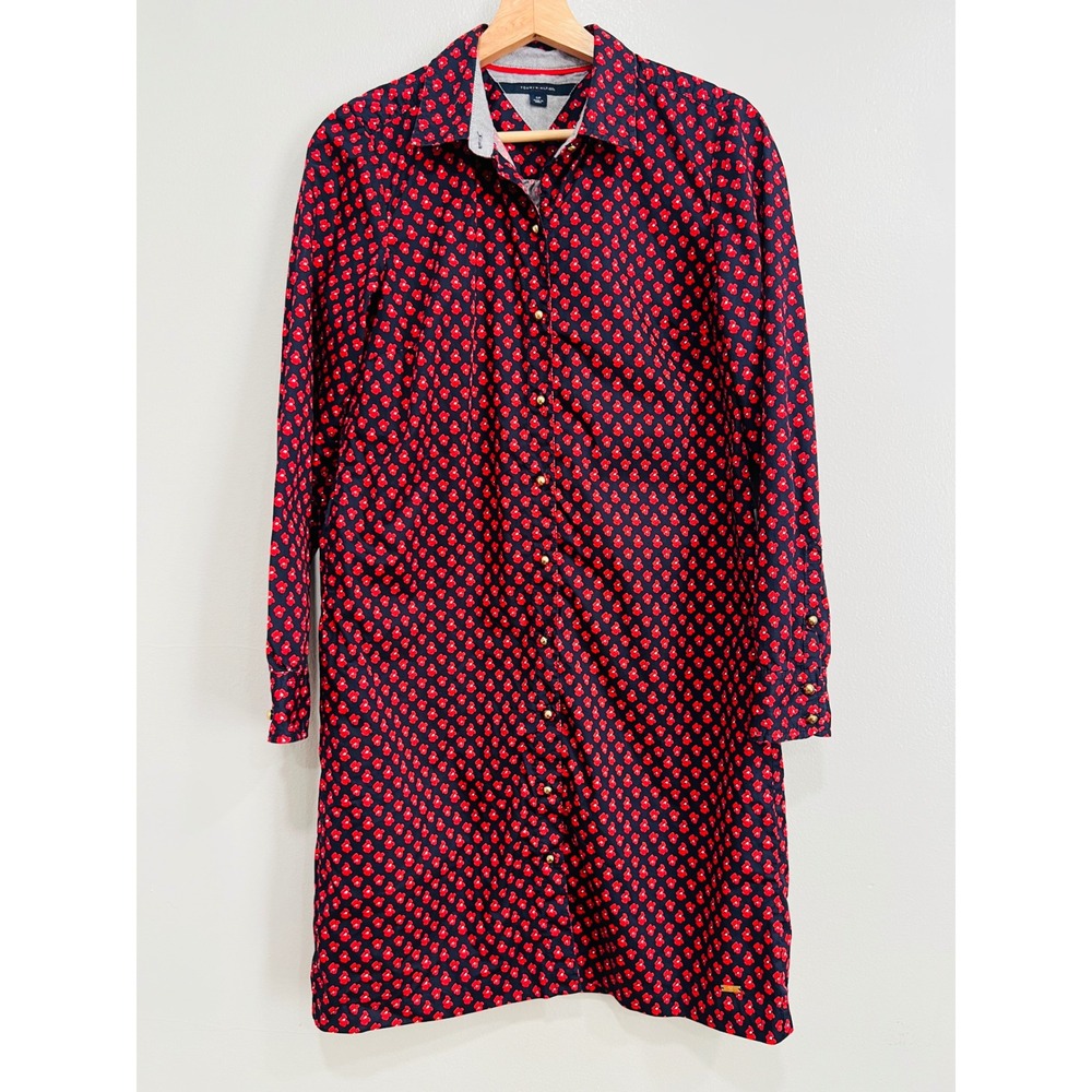 Tommy hilfiguer shirt dress ref floral size S